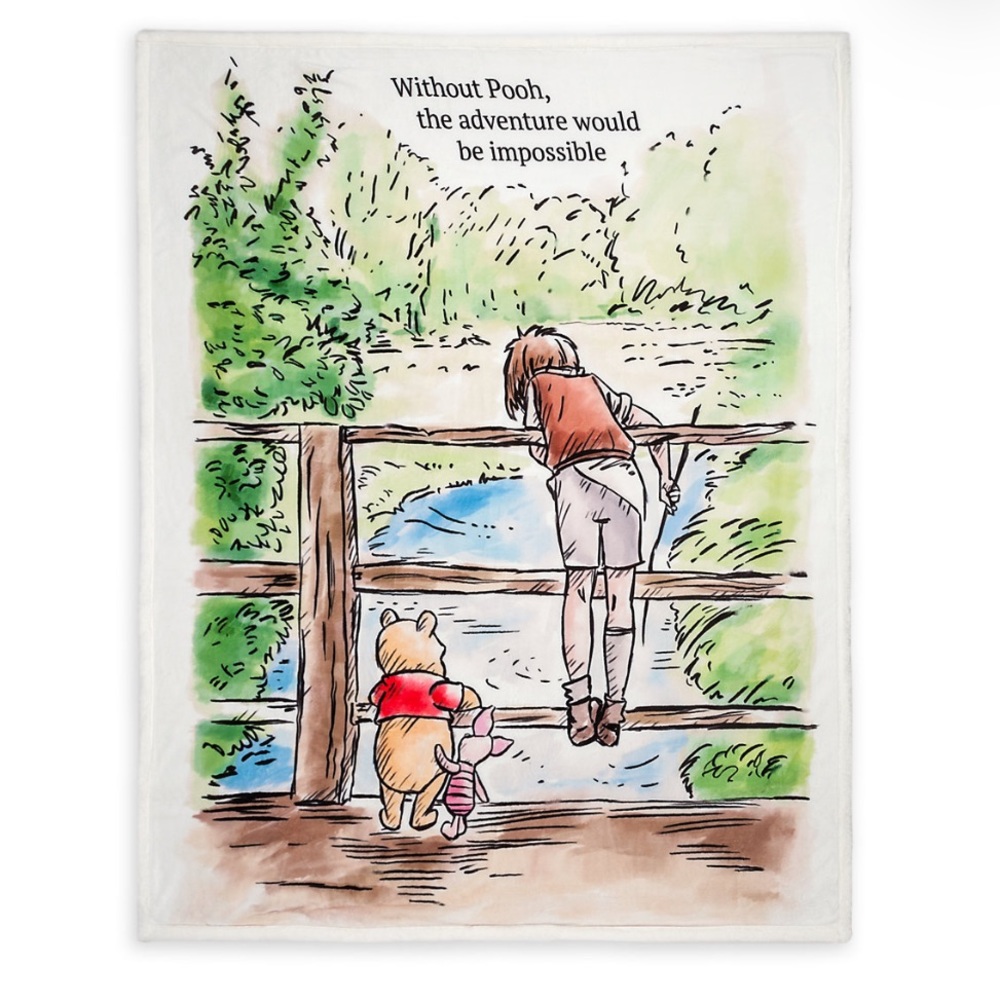 Winnie the Pooh Classic Fleece Throw